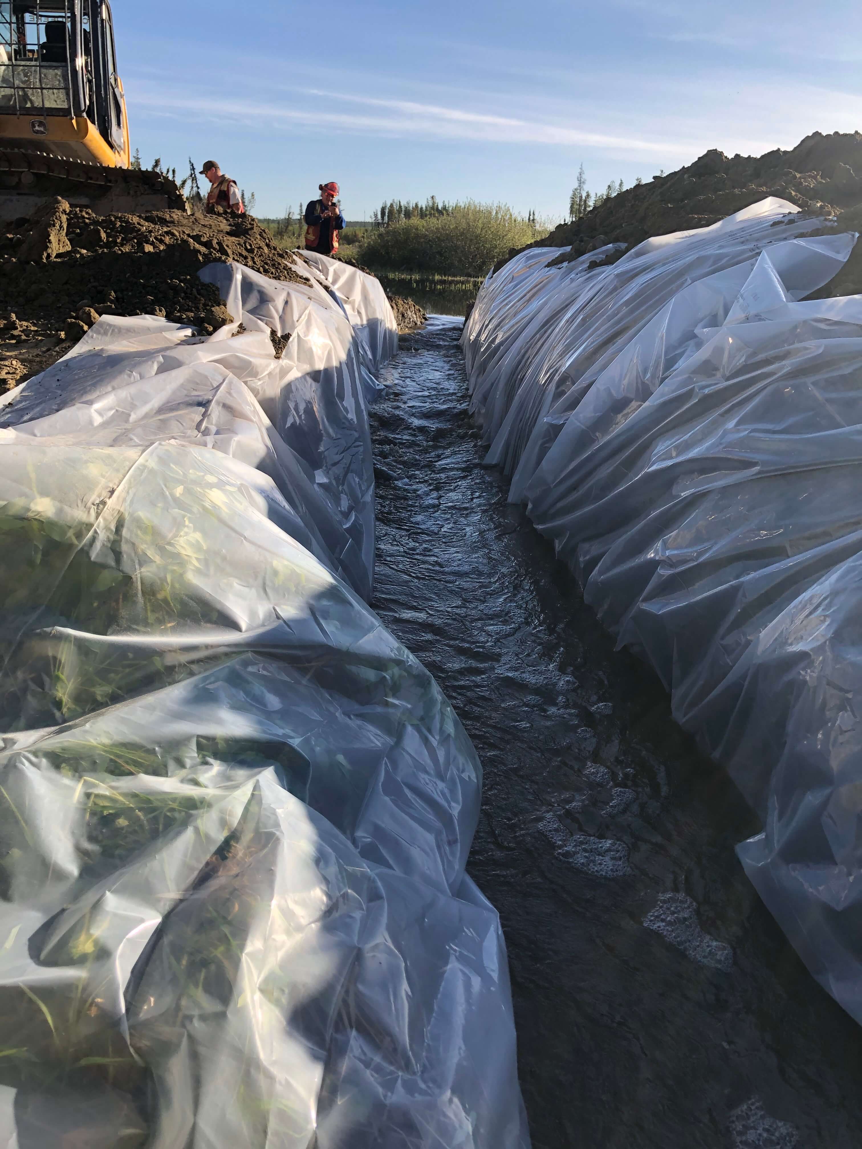 Noble offers culvert miantenance and repair services as well as creek/stream diversion services if needed.