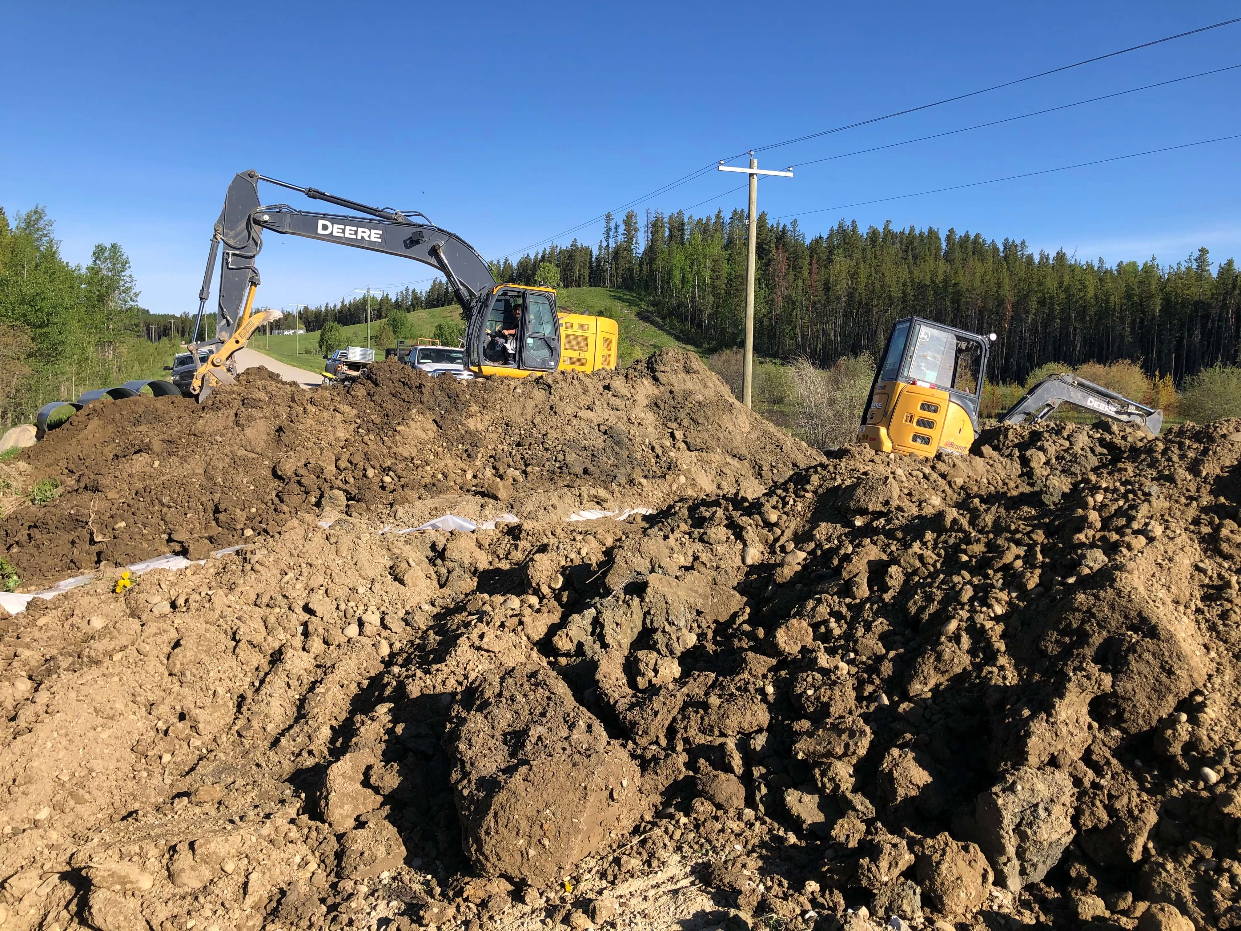 Noble Enterprises offers culvert maintenance and repair as well water diversion efforts.
