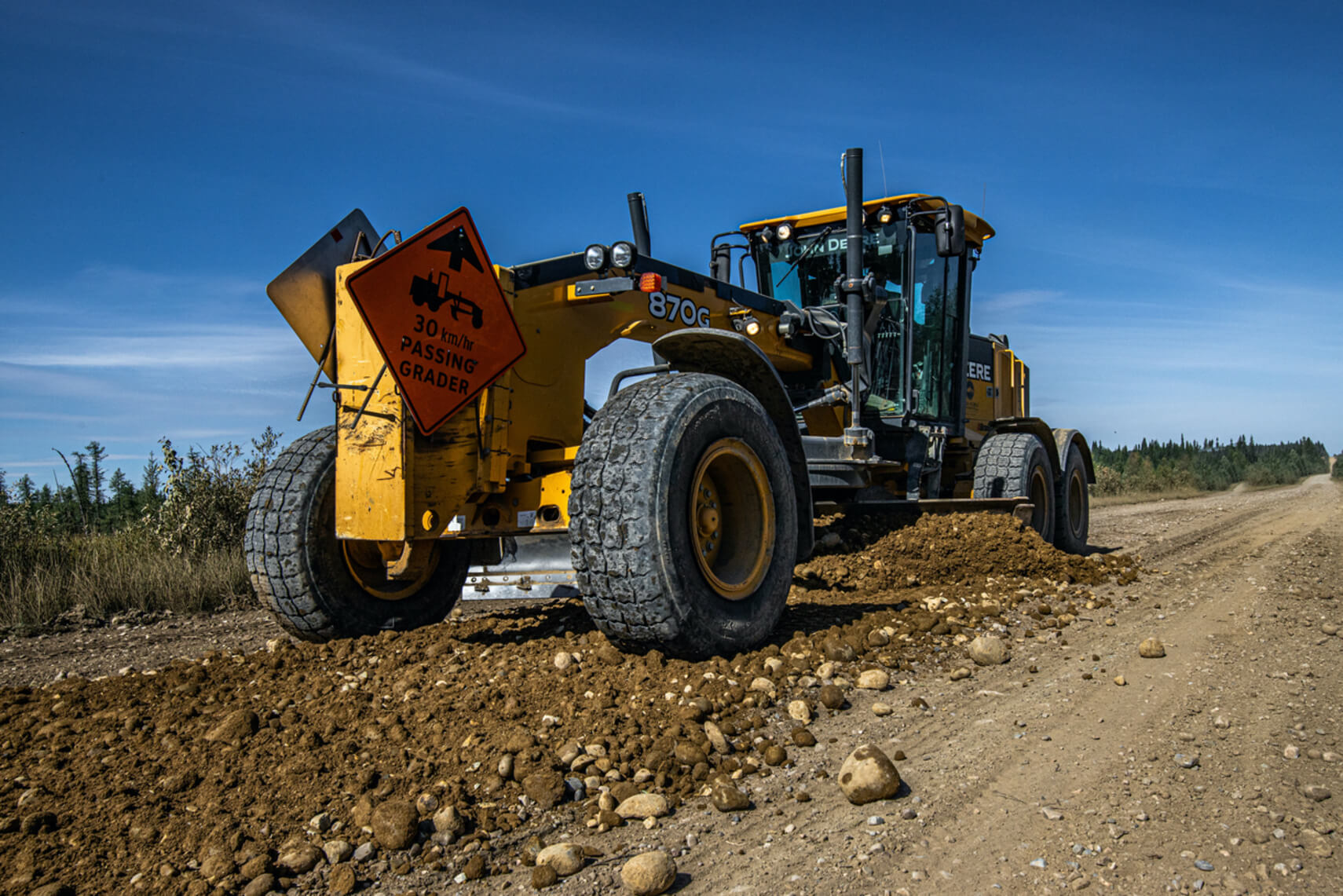 Noble Enterprises out of Hinton, AB is a full-service road maintenance business that services the Hinton, Edson, and surrounding areas.